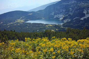 Amazing Landscape of The The Lower lake, The Seven Rila Lakes, Bulgaria