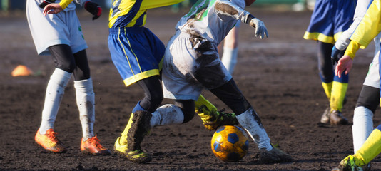 サッカー　フットボール © makieni