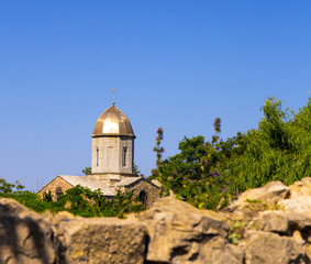 View on orthodox church exterior