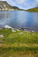 Amazing Landscape of The Kidney lake, The Seven Rila Lakes, Bulgaria