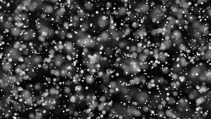 Beautiful monochrome bokeh blurred background defocused lights