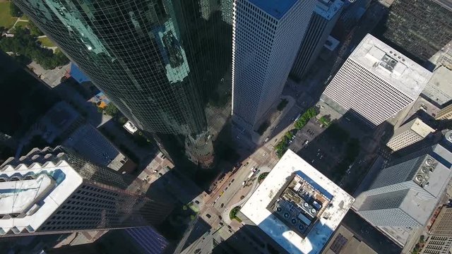 Aerial Texas Houston September 2016 4K