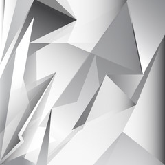 Abstract Lowpoly Triangle Vector Background. Template for Style Design.