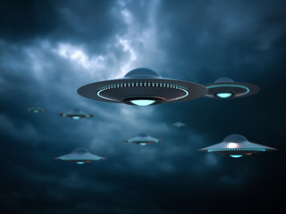 UFO invasion © trahko