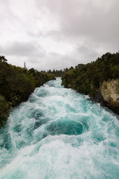 Huka Falls nähe Taupo in Neuseeland
