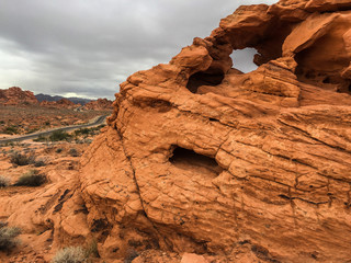 Arches in Valley of Fire, Nevada