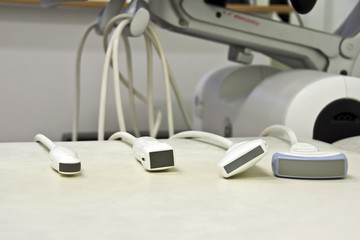 Sensors of the uzi apparatus, medical equipment