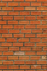 Brown brick wall Texture,Background.