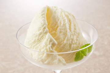 バニラアイス (vanilla ice cream)