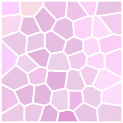 Mosaic background in pink color