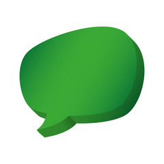 Chat bubble speakbox icon vector illustration graphic design