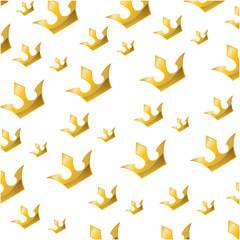 Royalty crown symbol icon vector illustration graphic design