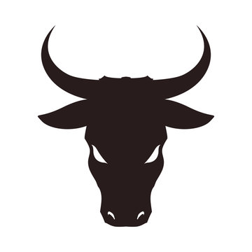 Stock market bull symbol icon vector illustration graphic design
