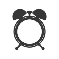 Classic alarm clock icon vector illustration graphic design