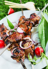 grilled kebab