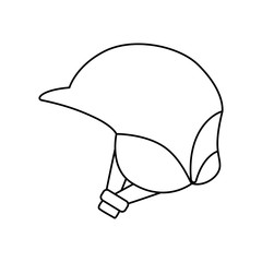 Snowboard sport equipment icon vector illustration graphic design