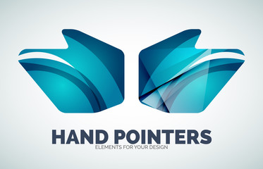 Vector hand mouse pointer