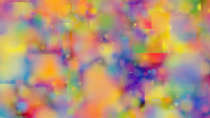 Beautiful abstract blurred background with defocused lights