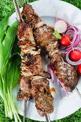 grilled kebabs