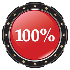 100 percent icon