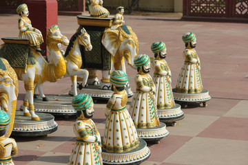 india jaipur chess figures