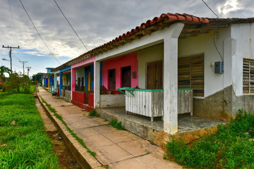 Fototapeta na wymiar Home - Puerto Esperanza, Cuba