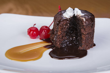 Mini lava cake