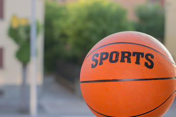 Generic basketball for play and fun