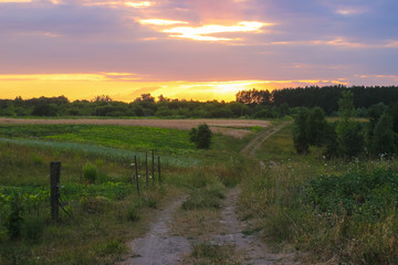 Village in carpathians - nature and travel