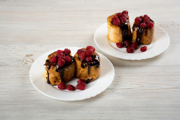 Traditional French toast