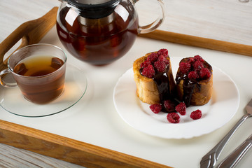 Traditional French toast