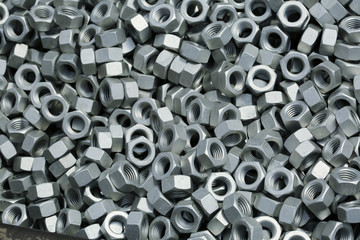 Metal shine nuts.
