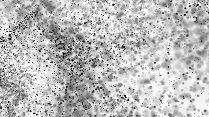 Beautiful monochrome bokeh blurred dots background defocused lights