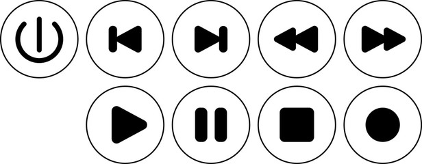 Player control buttons