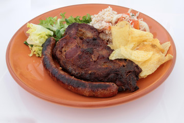 assiette de barbecue