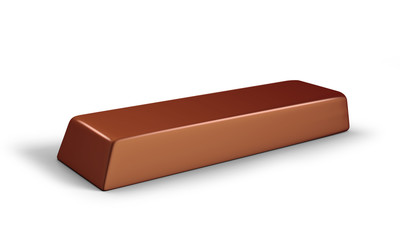 Chocolate bar - Ice cream bar 3D illustration