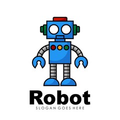 Robot icon and illustration vector