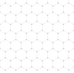 geometric hexagon minimal grid graphic pattern background