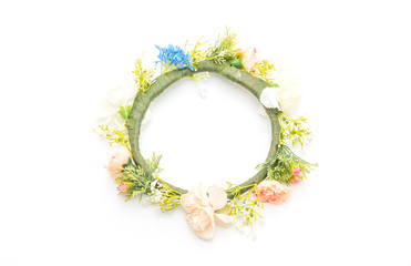 beautiful flower crown