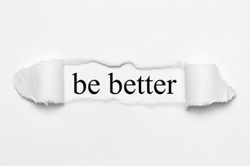 be better on white torn paper