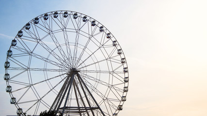 Ferris Wheel at sunset