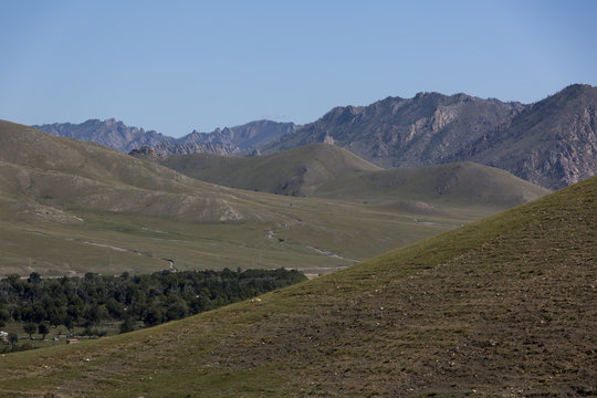 Die Mongolische Steppe