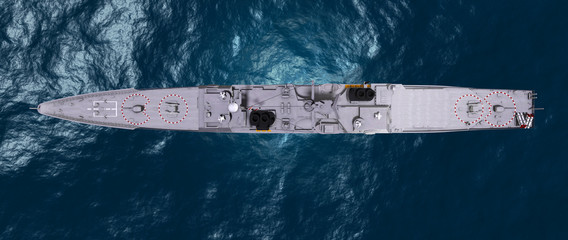 Schiffsansicht aus der Vogelperspektive © pgottschalk