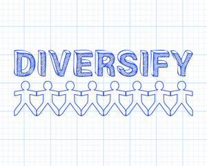 Diversify People Graph Paper