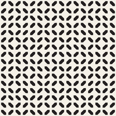 Geometric Ethnic Background with Symmetric Lines Lattice. Vector Abstract Seamless Pattern.