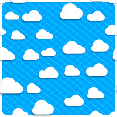 Seamless clouds and sky in the mesh, simply remove the layer of the frame. cloudlet_003