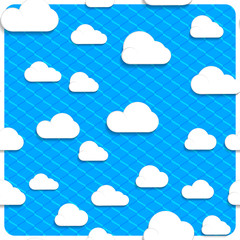 Seamless clouds and sky in the mesh, simply remove the layer of the frame. cloudlet_004