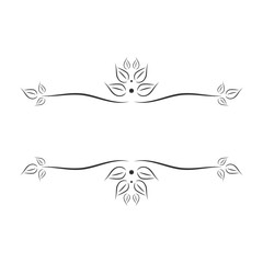 Vintage frame decoration