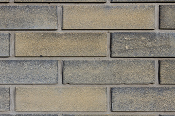 Obraz premium Dark grey brick wall background textured