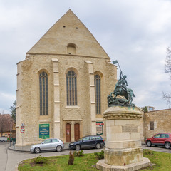 Fototapeta na wymiar Reformata church of Cluj - Napoca in Romania